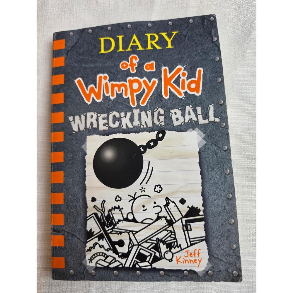 Diary of a Wimpy Kid Wrecking Ball Book 14 Jeff Kinney Paperback